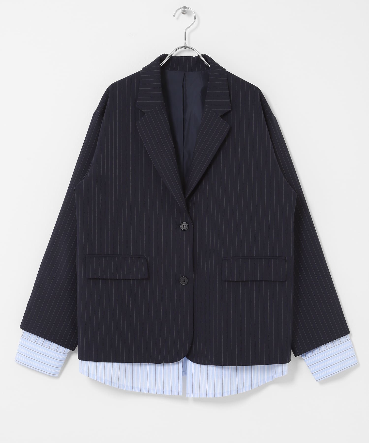 層次設計西裝外套