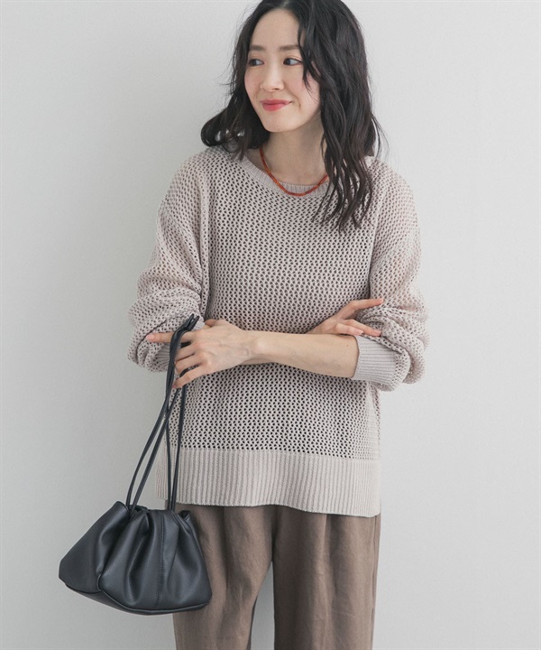 網狀針織衫