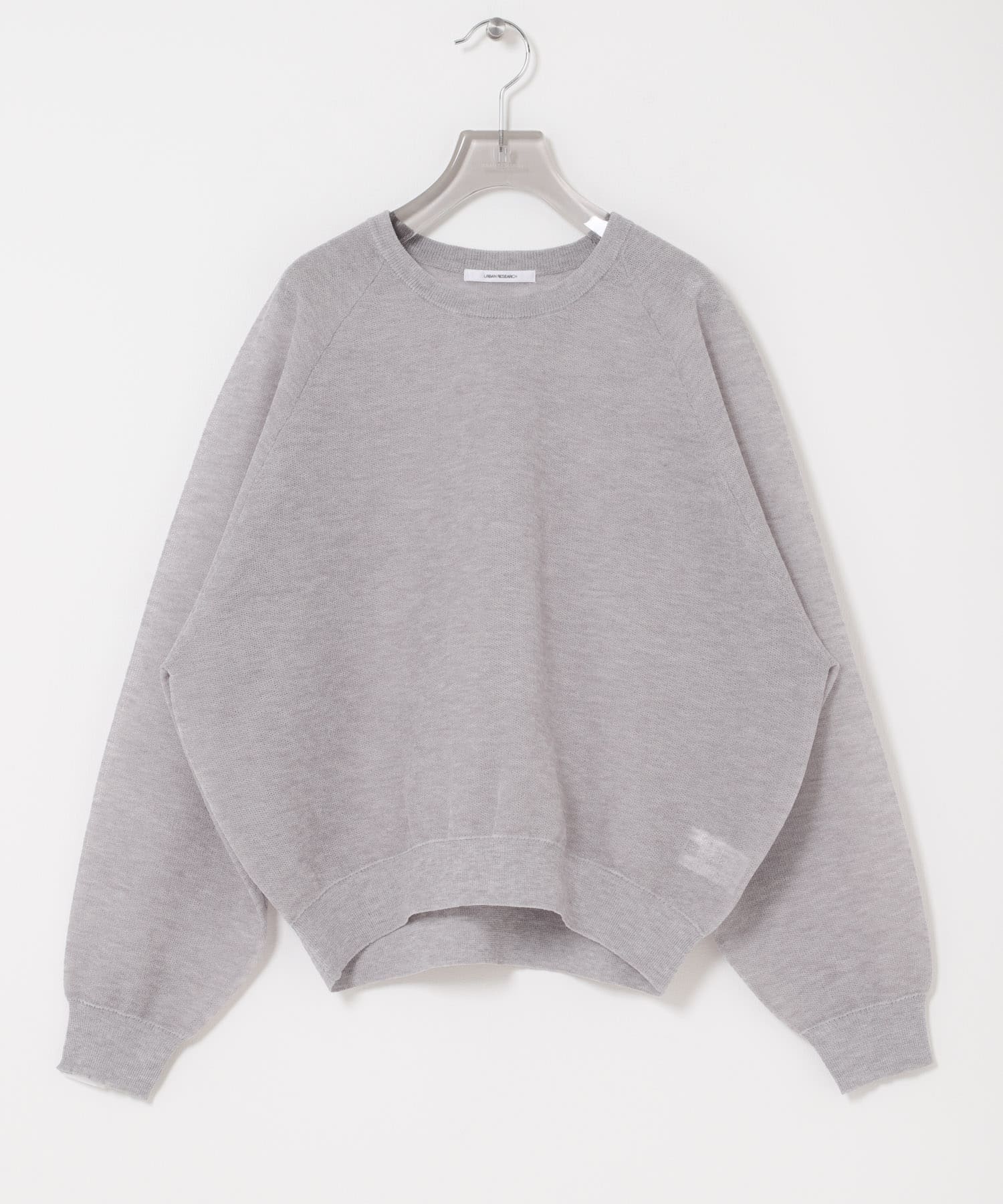 混麻料鬆軟感針織衫