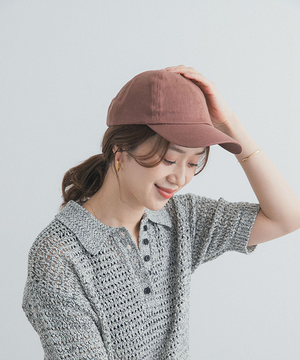 亞麻棒球帽