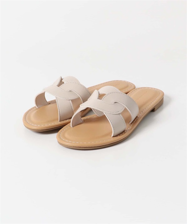 切割造型涼拖鞋