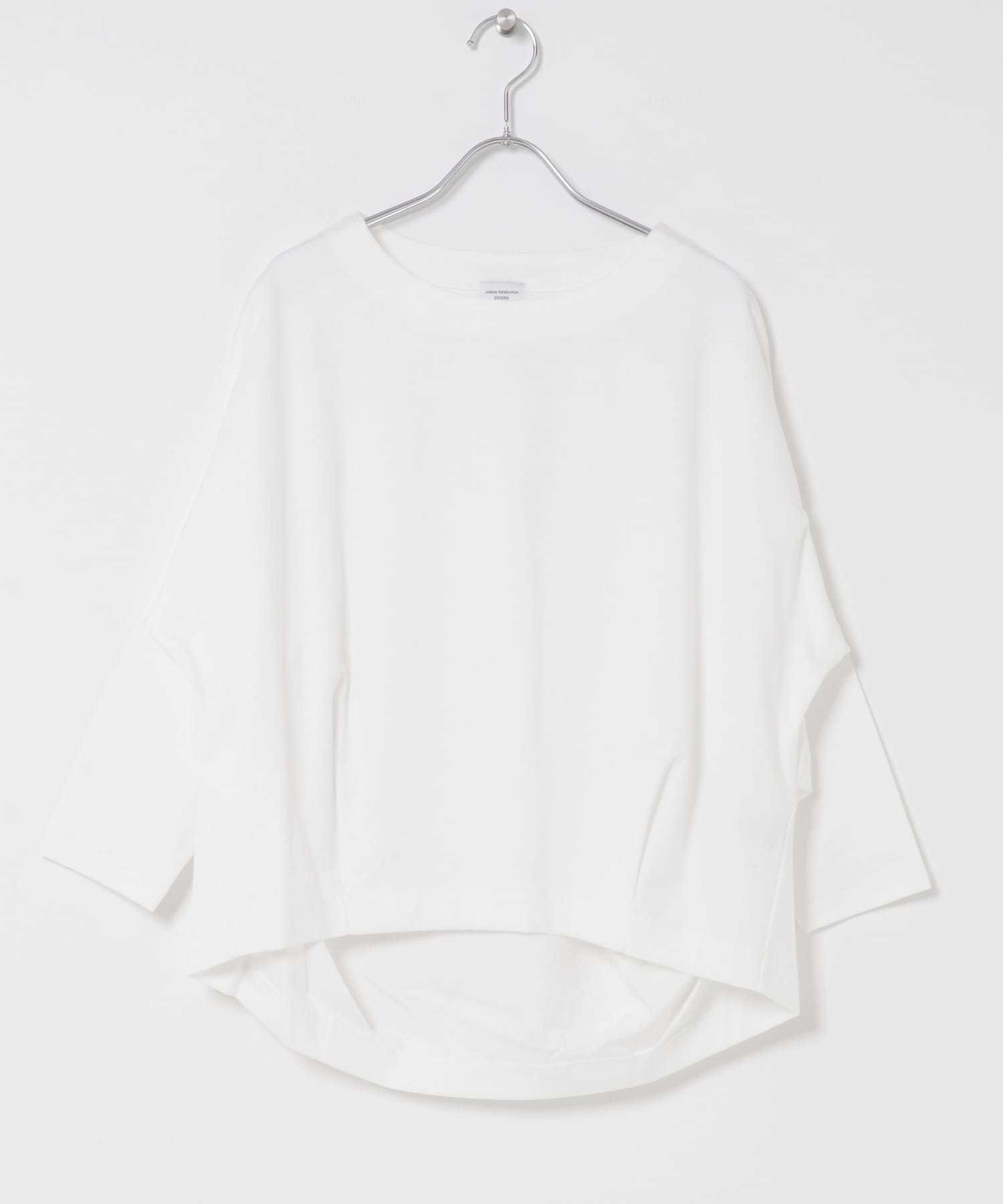 棉質背面打褶七分袖套衫