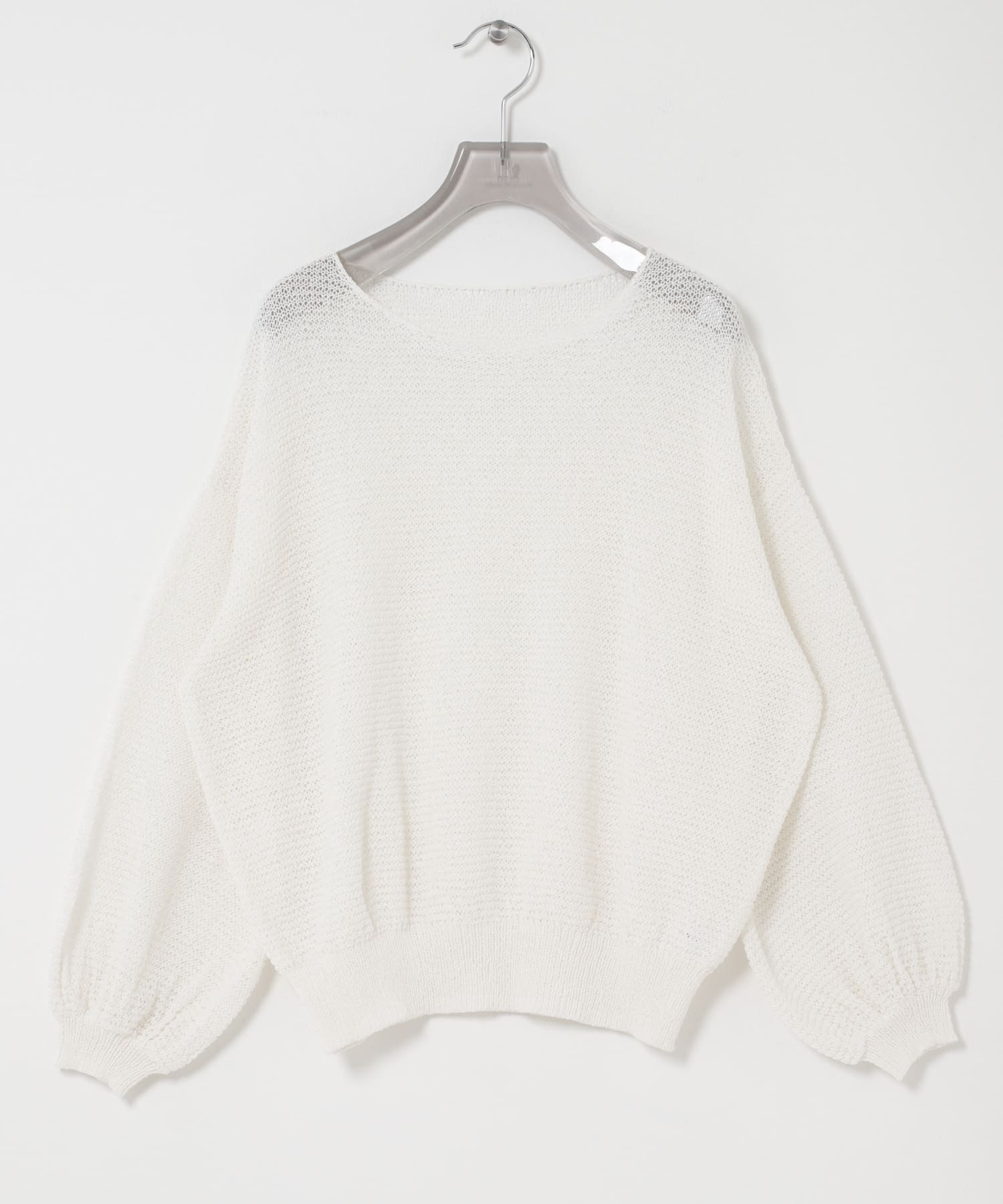 紙紗船型領針織衫