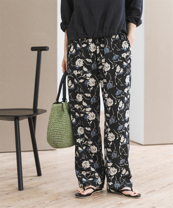 亞麻萊賽爾輕便長褲