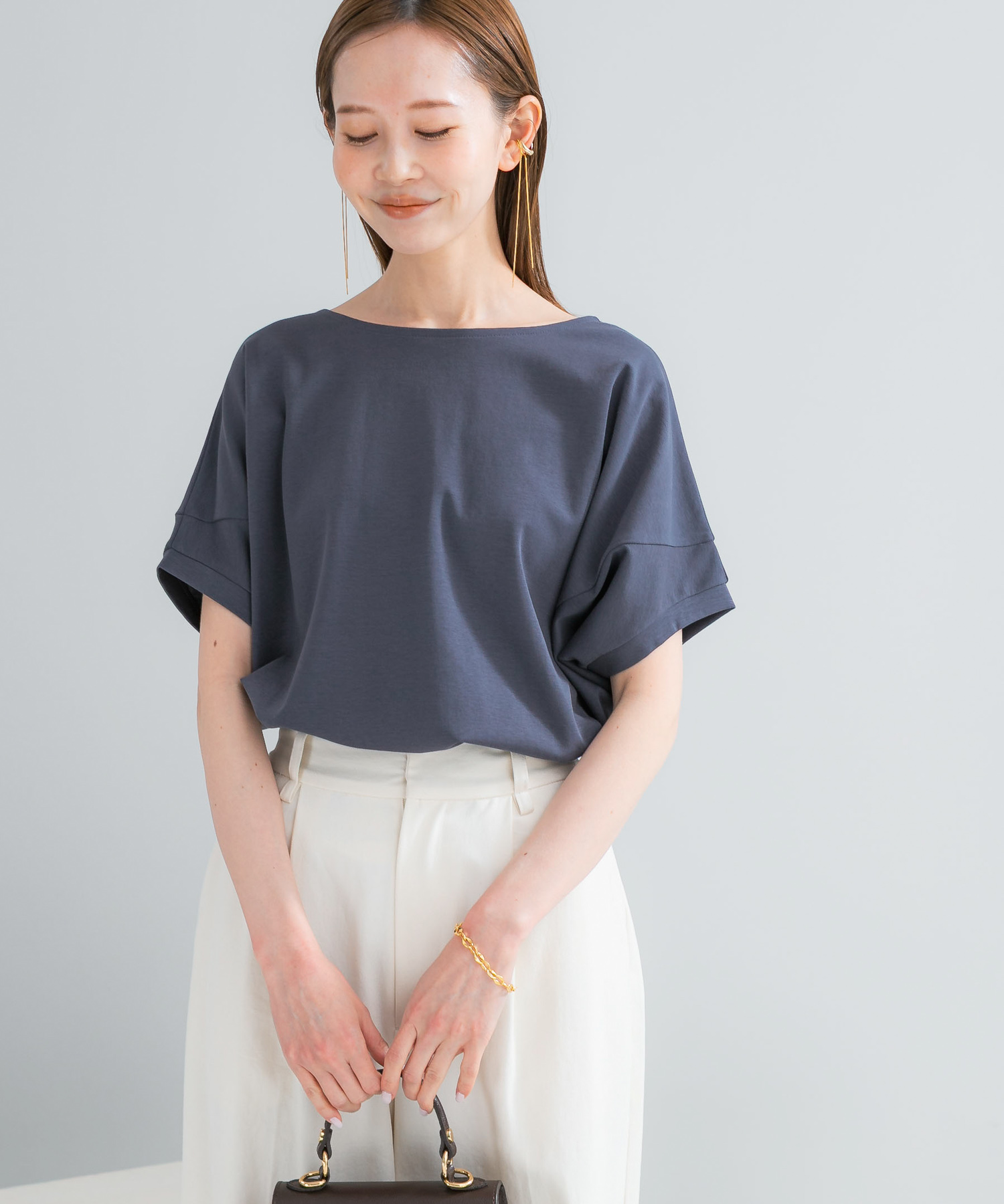 UV CUT蝙蝠袖套衫