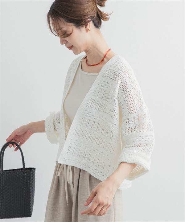 花邊鉤針開襟衫