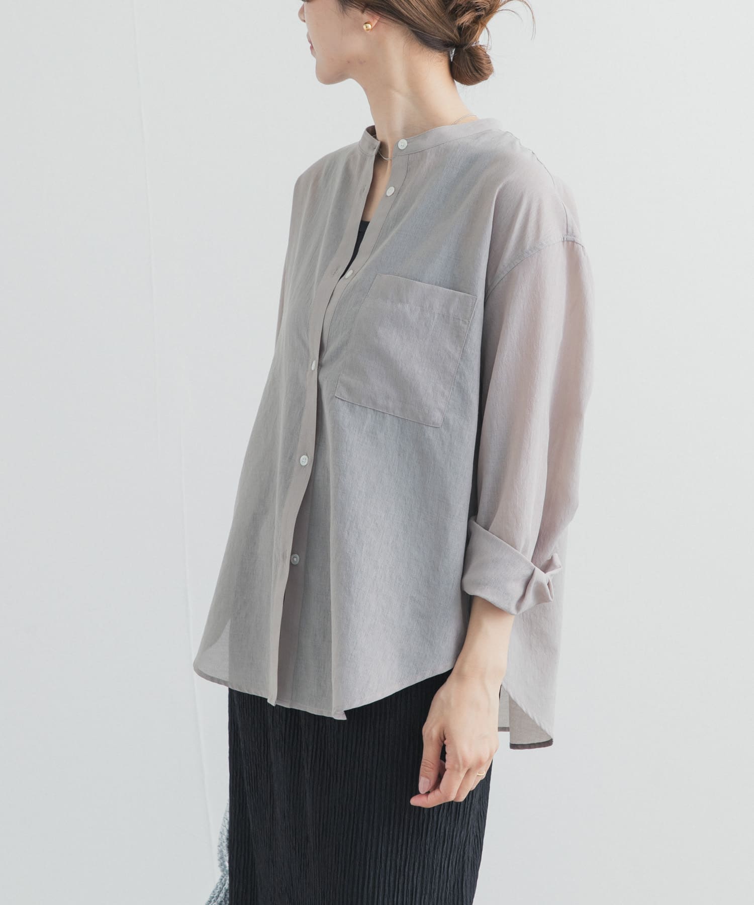 UR TECH 立領襯衫