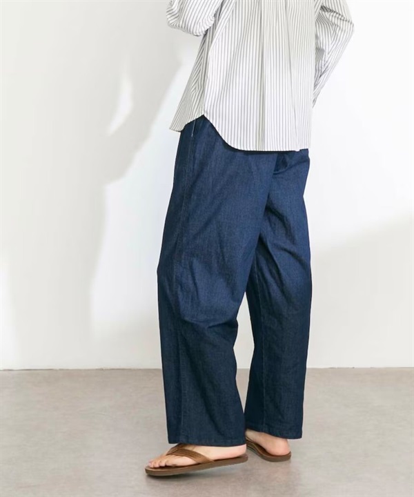 接觸涼感輕便牛仔褲