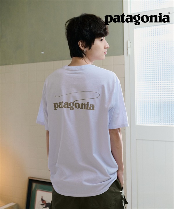 Patagonia / M's Casting Logo Responsibili-Tee