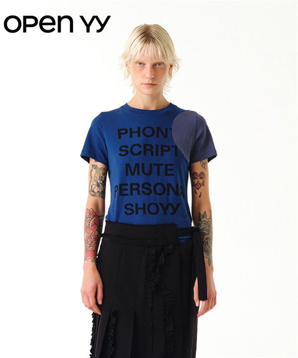 OPEN YY / YY DOT TYPO TEE