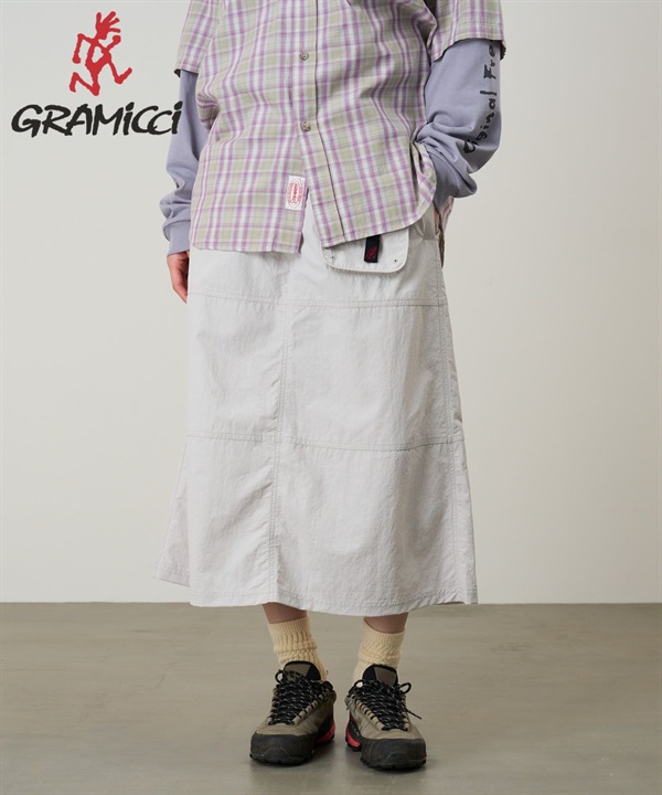 GRAMICCI / NYLON UTILITY SKIRT W