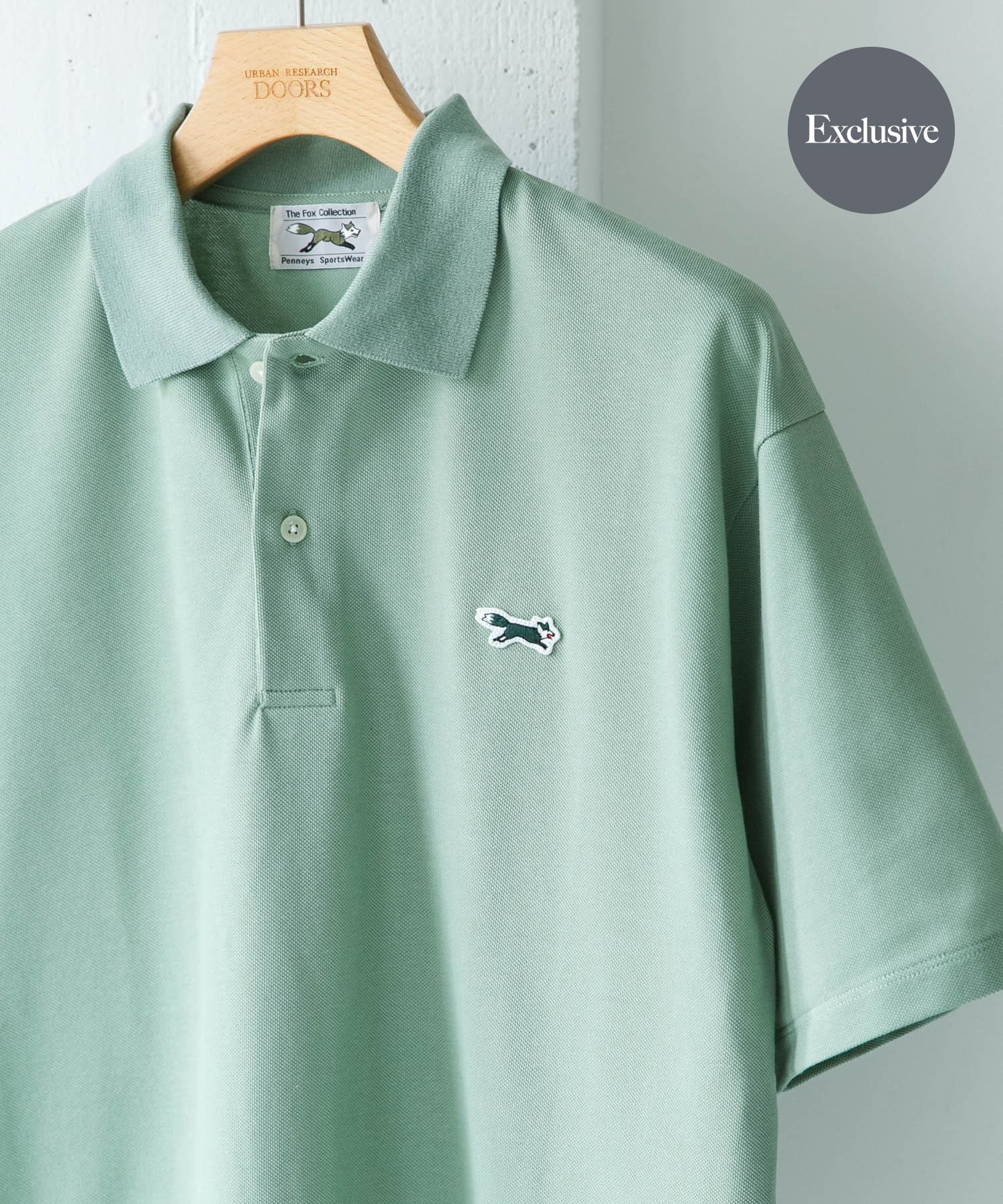 【別注】PENNEYS / THE FOX刺繡鹿子織POLO衫