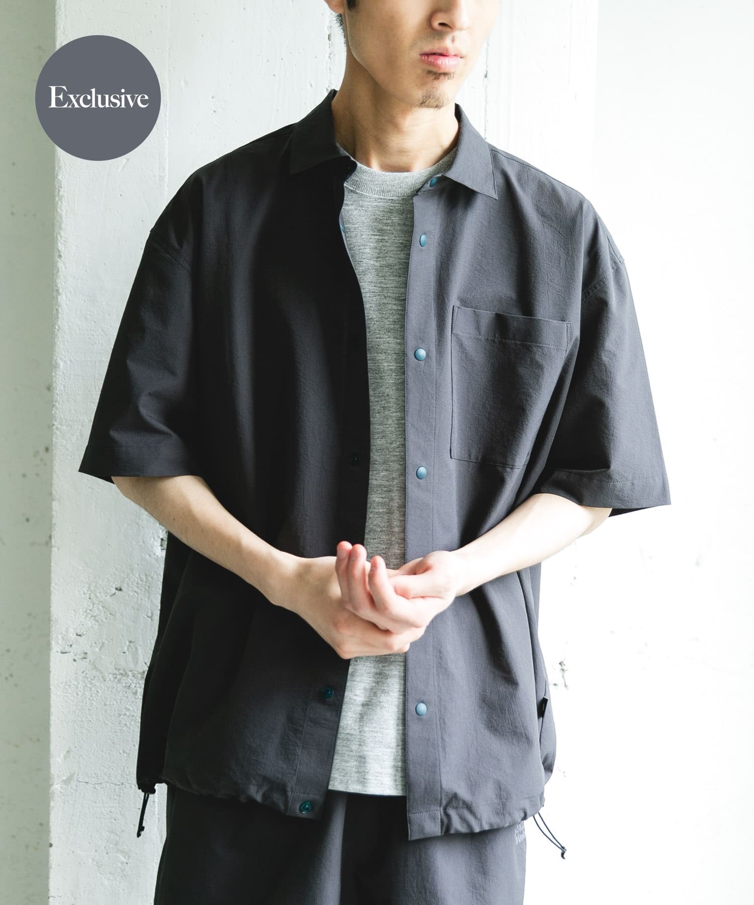 【別注】Marmot / DotAir® 短袖襯衫