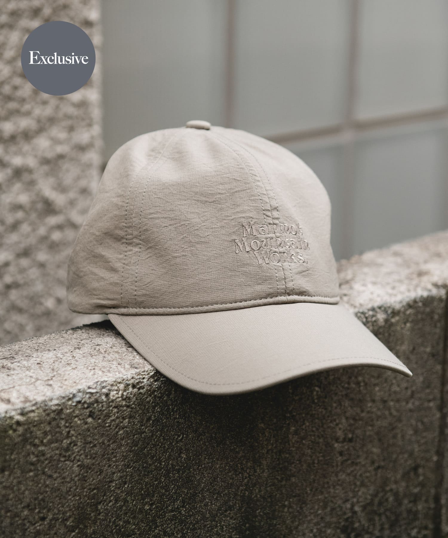 【別注】Marmot / DotAir® 棒球帽